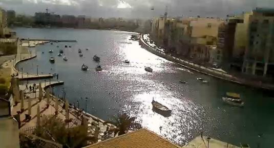 Sliema Live Streaming Spinola Bay Weather Webcam Malta
