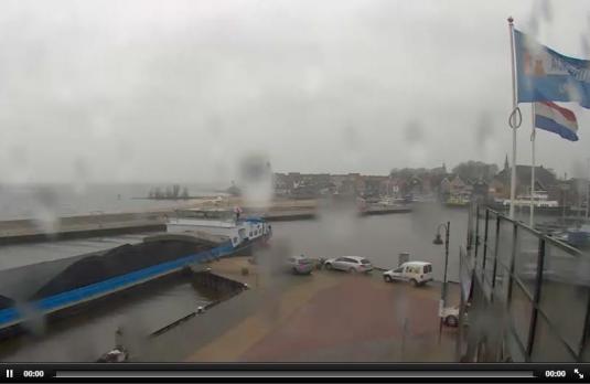 Live Streaming Urk Harbour Weather Webcam, Flevoland, Holland