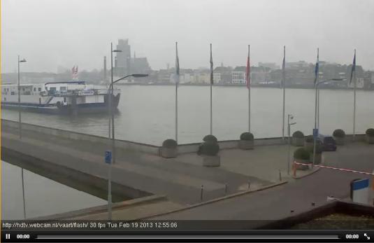 Live Streaming Zwijndrecht Harbour Weather HD Webcam, Holland