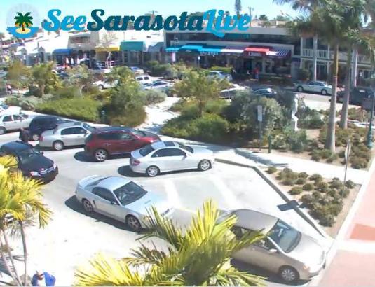 St Armands Circle Webcam Lido Key Island Sarasota Florida