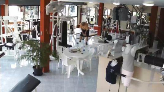 Ultra Bodies Gym Live Streaming Gym webcam Ko Samui Thailand