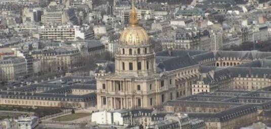 Hotel des Invalides Live Streaming Paris Webcam France