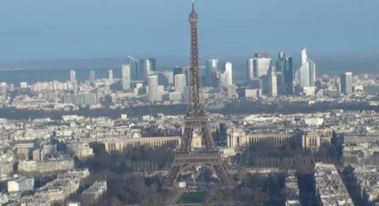 La Tour Eiffel Streaming Webcam Paris France