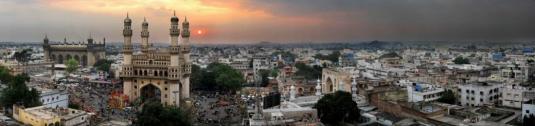 Charminar Mosque Live Gigapixel Panoramic Cam Virtual Tour Hyderabad India