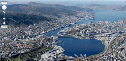 Bergen City Live Gigapixel Panoramic HD Cam Virtual Tour Norway