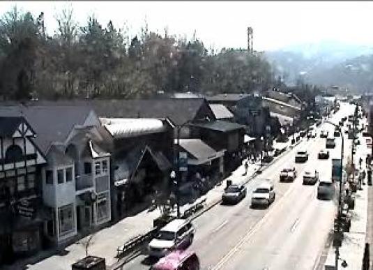 Gatlinburg Downtown Live Traffic Weather Webcam Tennessee
