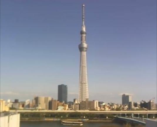 Tokyo Skytree Tower Weather Webcam Tokyo Japan