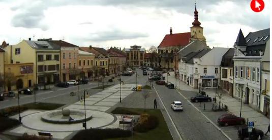 Holesov Town Centre Live Weather Webcam Zlin Region Czech Republic