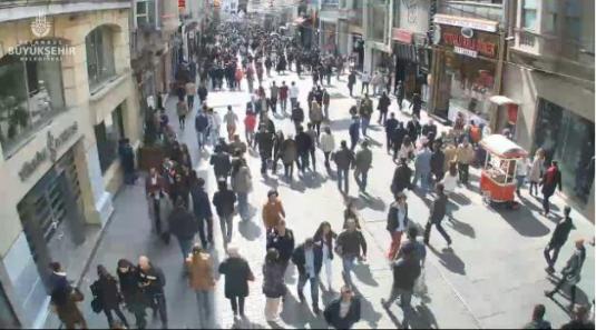 Istanbul Webcam Live İstiklal Caddesi People Watching Cam Istanbul Turkey
