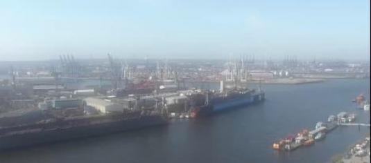 Port Hamburg Cruise Ships Terminal Weather Webcam Germany