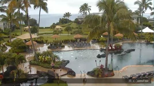 The Westin Princeville Ocean Resort Swimming Pool Webcam Kauai Island