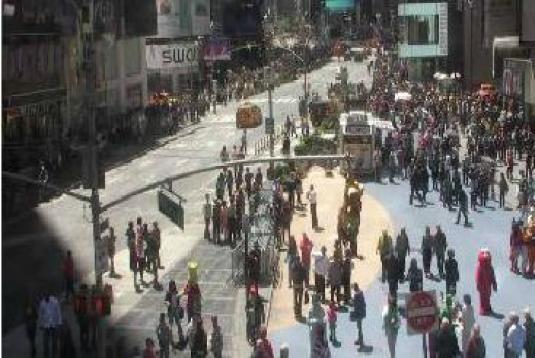 People Watch Live Times Square Online Webcam New York City New York