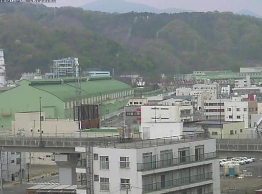 Kamaishi City Live Construction Webcam  Sanriku Rias Coast Japan
