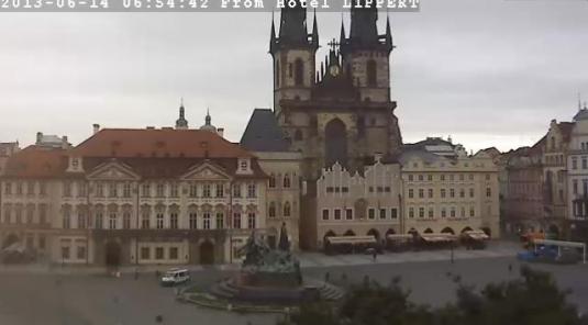 Prague Old Town Square Streaming Webcam Prague Czech Republic