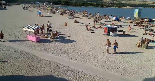 Zrce Beach Live Weather Holiday Cam Island of Pag Croatia