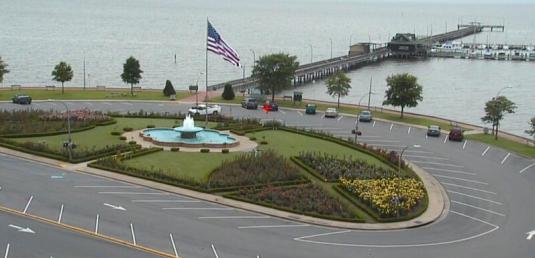 Fairhope Pier Live Mobile Bay Weather Webcam Fairhope Alabama