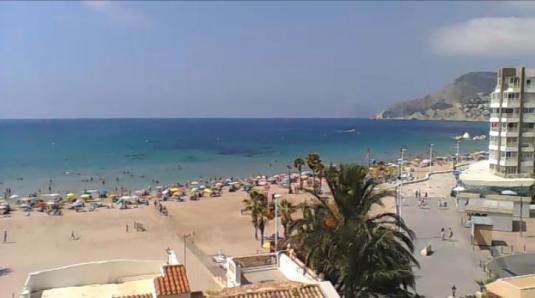 Arenal-Bol Beach Live Streaming Beach Weather Cam Calpe Alicante Spain