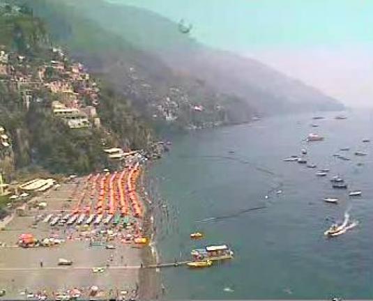 Positano Live Beach Weather Webcam Amalfi Coast Italy