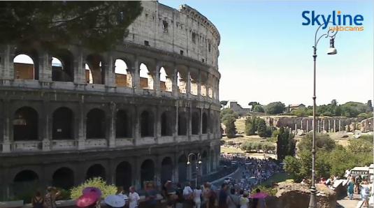 Colosseum Live Streaming Roman Forum Webcam Rome