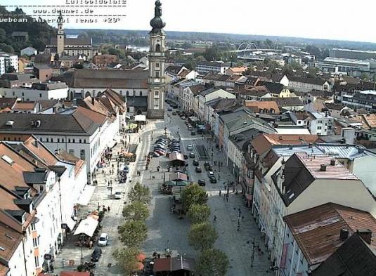 Deggendorf Live Town Square Streaming Camera Bavaria Germany