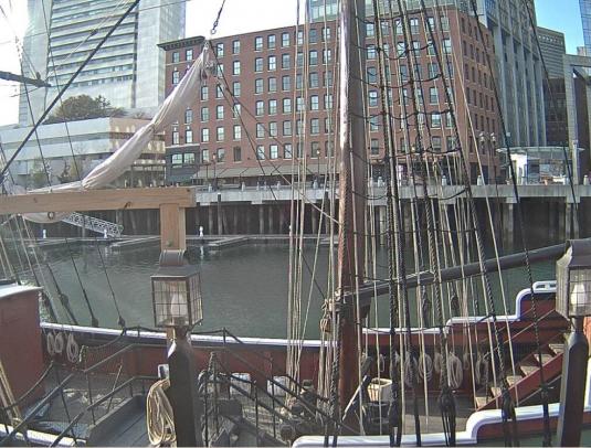 Boston Tea Party Ship Museum HD Webcam City of Boston – Massachusetts
