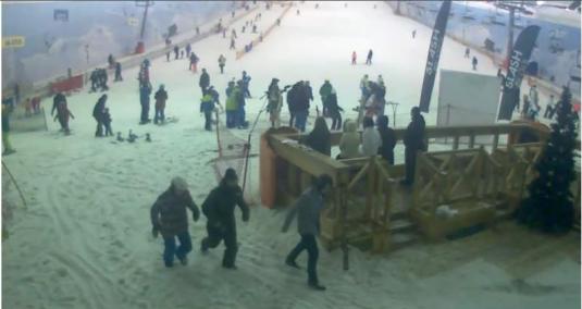 Snej.com Indoor Skiing Centre Webcam Moscow Russia