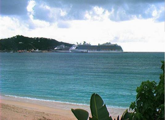 Philipsburg Cruise Ships Port Weather Cam Sint Maarten Saint Martin island Caribbean