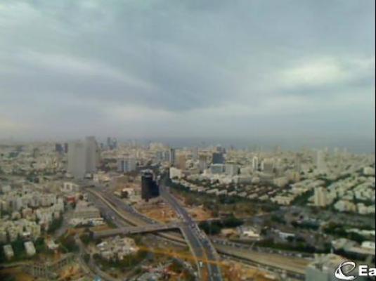 Tel Aviv City Live Traffic Weather Webcam Central-West Israel