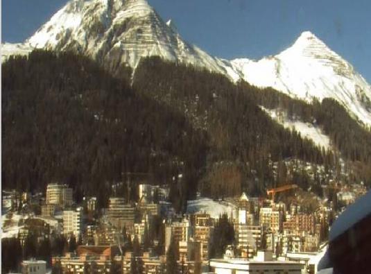 Davos Town Centre Live Swiss Alps Weather Webcam, Switzerland