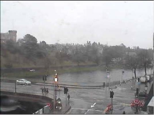 Inverness Live City Centre Weather and Traffic Webcam, Scotland