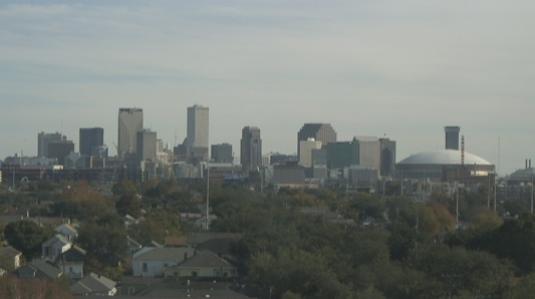 New Orleans Live City Centre Skyline Weather Webcam Louisiana USA