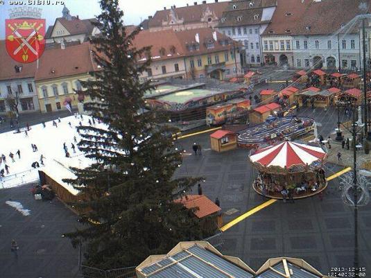 Sibiu City Square Weather Webcam Sibiu Romania