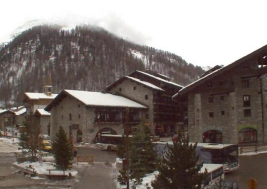 Val dIsere Village Skiing Resort Weather Webcam Rhones Alpes France