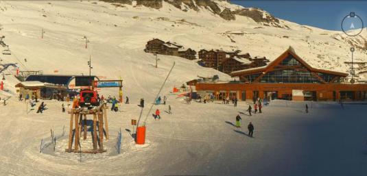 Tignes le Lac Live HD Streaming Skiing Resort Weather Webcam Rhone Alpes France