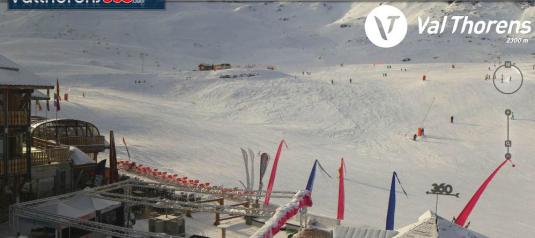 Chalet du Thorens Live Skiing Weather Webcam Val Thorens France