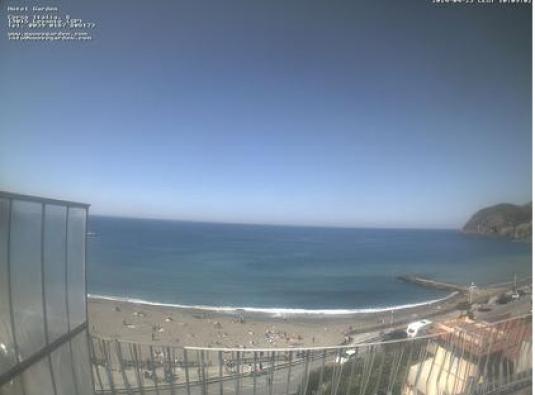 Levanto Beach Live Holiday Resort Weather Webcam, Levanto, Italy