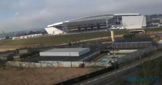 Arena Corinthians Football Stadium Brazil World Cup Webcam São Paulo Brazil