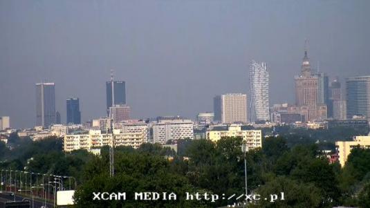 Warsaw Live Skyline Weather Webcam City of Warsaw Poland