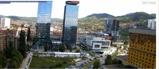 Sarajevo City Centre Live Weather Webcam Bosnia and Herzegovina