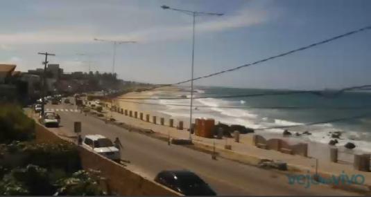 Praia dos Artistas Beach Weather Webcam City of Natal Northeast Brazil