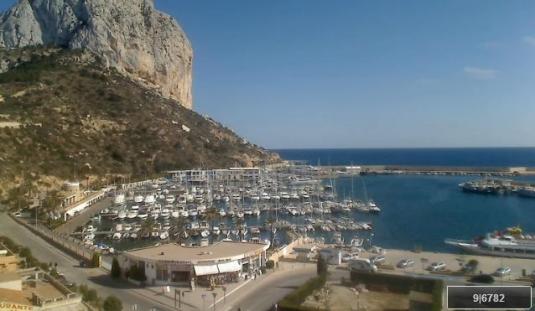 Calpe Marina Live Weather Webcam Calpe Holiday Resort Costa Blanca Alicante Spain