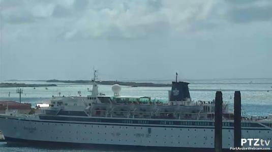 Port Aruba Cruise Ships Holiday Weather Webcam Aruba Island Caribbean