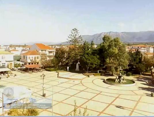 Filiatra Town Square Streaming Weather Webcam Filiatra Greece