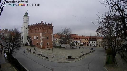 Sandomierz Town Square Streaming Weather Web Cam Poland