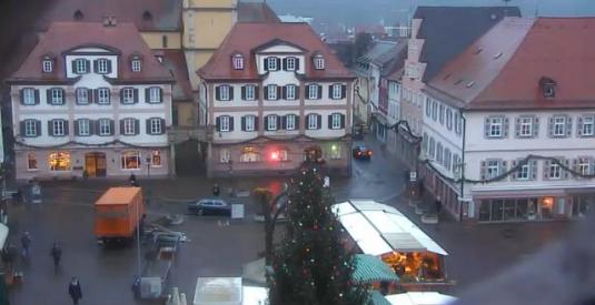 Bad Mergentheim Live Town Square Weather Webcam Germany