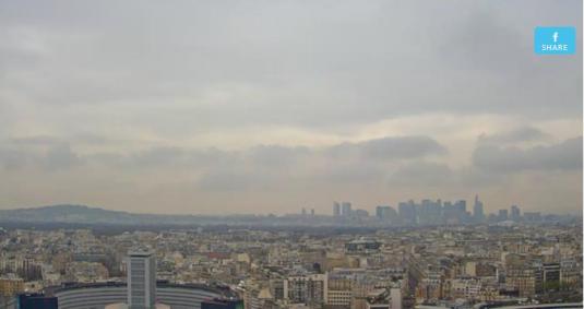 Paris Live Streaming HD Skyline Weather Webcam Paris City Centre France