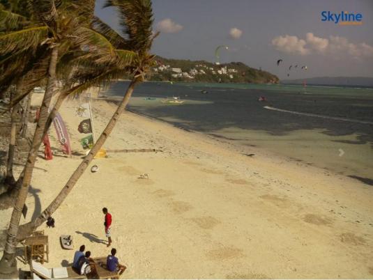 Bulabog Beach Weather Webcam island of Boracay Philippines