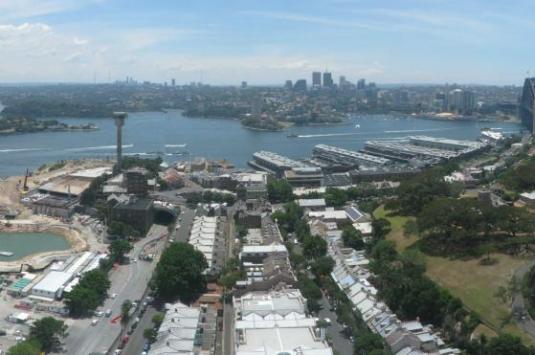Sydney City Live Barangaroo Panorama Controllable Webcam