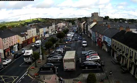 Carrickmacross Market Town Centre Traffic Weather Web Cam Ireland