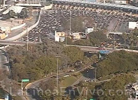 San Ysidro Port of Entry Mexico Border Crossing Streaming Traffic Webcams